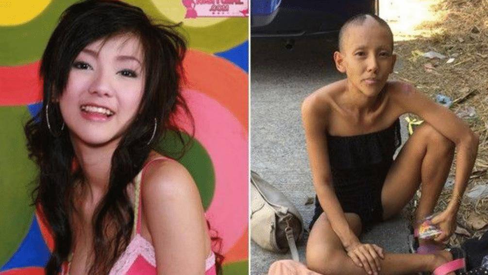泰国女星酷似杨颖,因吸毒沦为乞丐,被81岁老汉收留3天后猝死!
