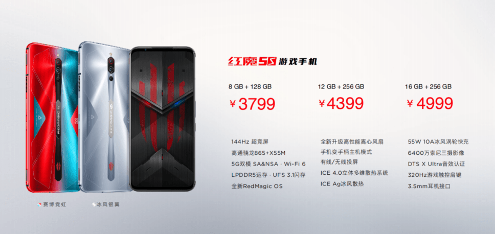机身|金属银散热+GPU Boost独家黑科技，努比亚红魔5S重新定义游戏手机