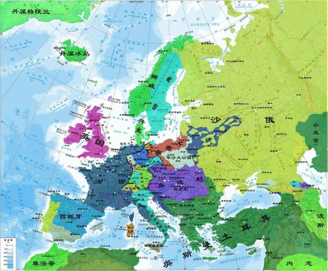 二战欧洲地图_欧洲二战_二战地图_二战形势图