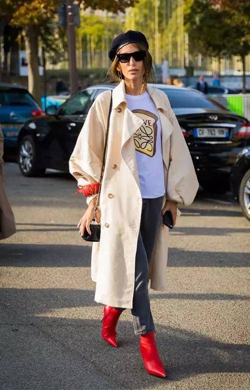 风衣|夏季的T恤+春季薄外套=秋季最潮搭配！