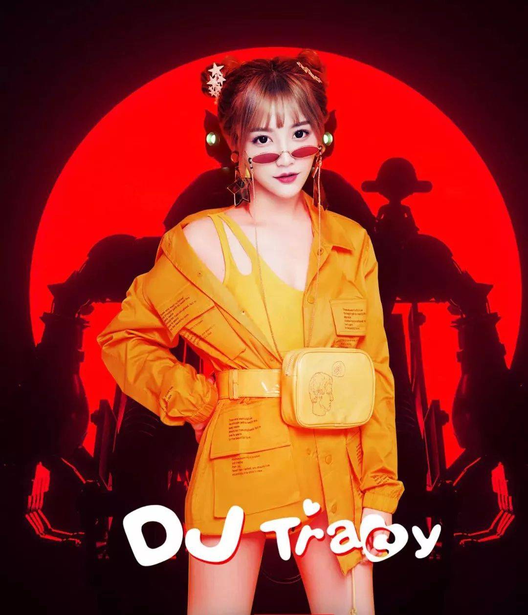 抖音百万粉丝元气小仙女djtracy