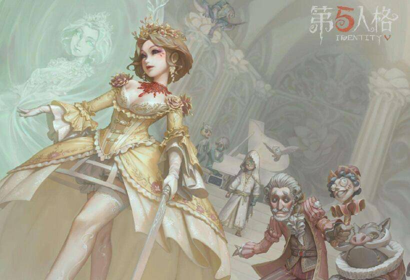 皮肤|第五人格:红夫人5款“暗黑系”皮肤,皇后最还原,旧装最恐怖