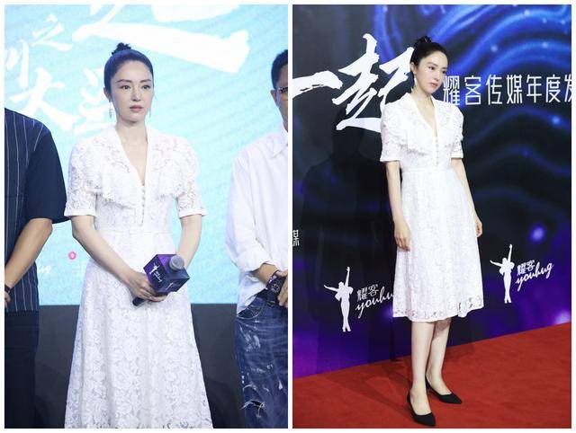 李冰冰|李冰冰状态太好，和赵丽颖撞风格又飒又美，看不出15岁年龄差