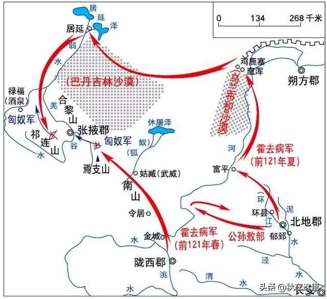 原创一代战神霍去病,不是一人在战斗,汉武帝和卫青,看着他写下传奇