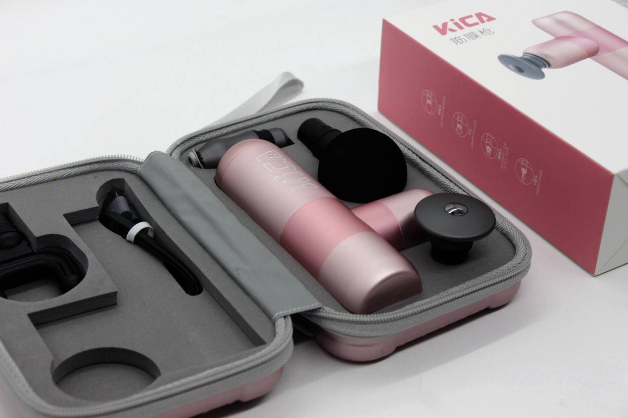 神器|火爆健身圈的神器，小巧便携又好用，KICA K2筋膜枪体验肌肉SPA