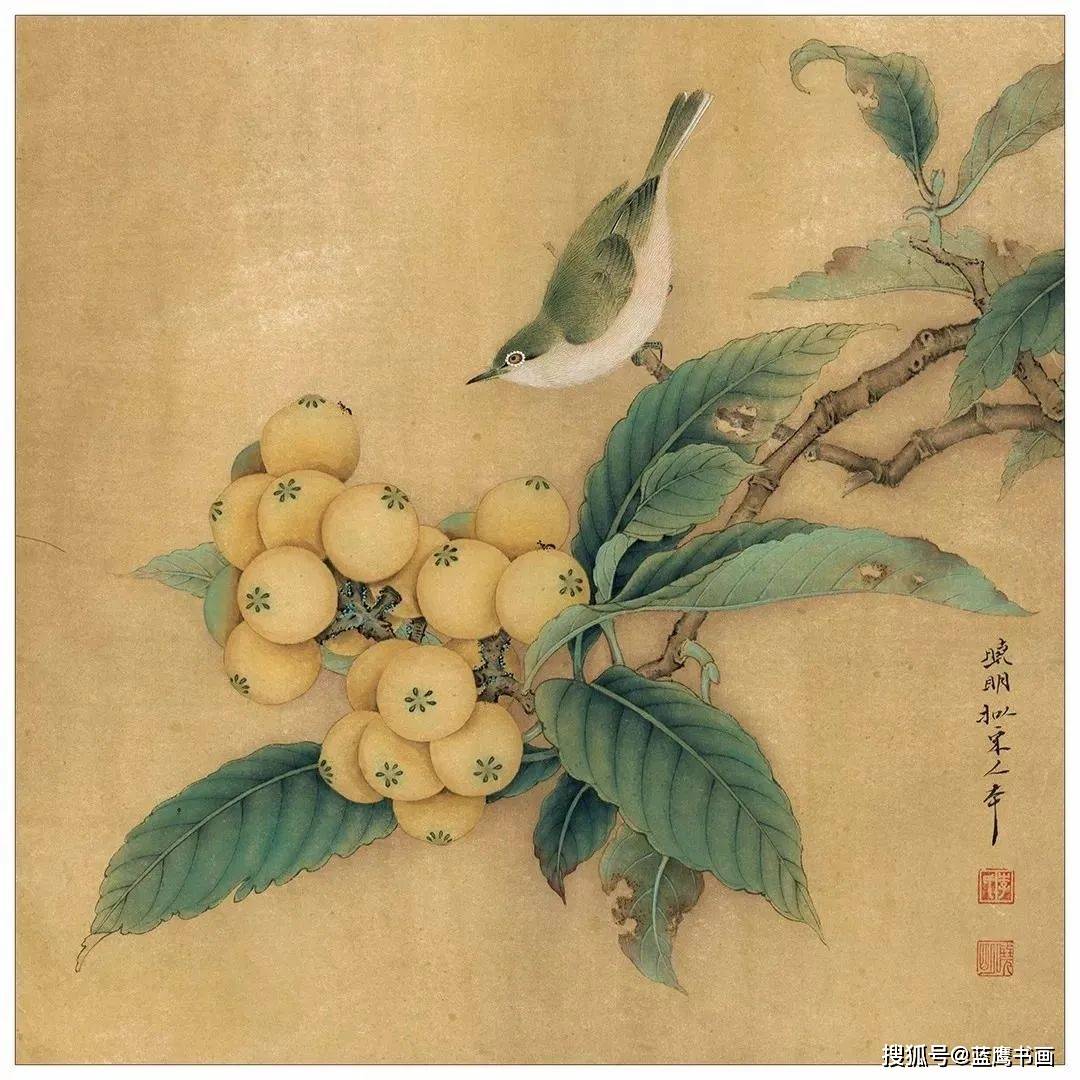 笔墨|三幅临摹的宋朝工笔图，逼真好看，笔墨巧妙精致