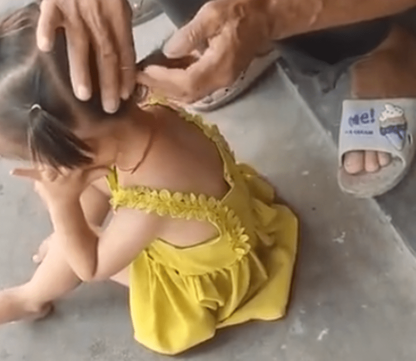 原创爷爷给小孙女扎头发有模有样获高赞，网友：莫名戳到了很多人回忆