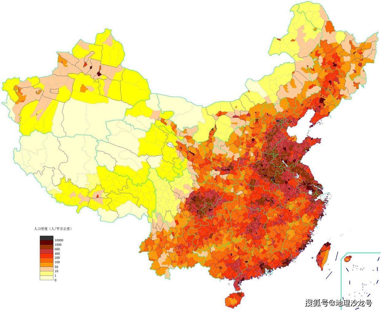 中国人口分布情况_中国最 挤 的城市,全球第2仅次于纽约,既不是上海也不是北(3)