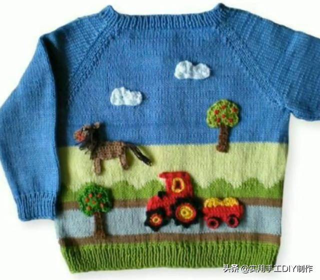都有|「针织作品」50款时尚漂亮的儿童开衫和套头衫，男娃和女娃的都有