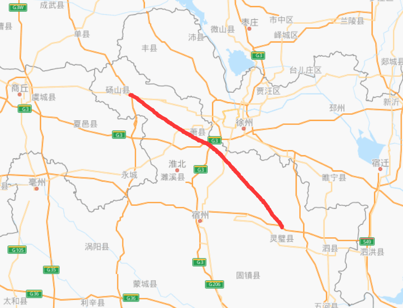 宿州市交通规划设想,最应该修砀山至灵璧的高速公路