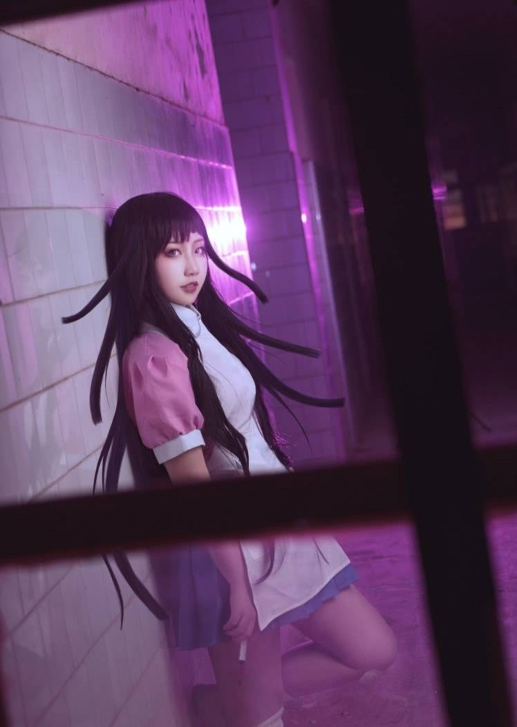 cosplay:《弹丸论破》罪木蜜柑@一条咸鱼南minami
