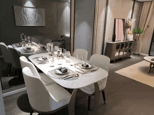 双卫的设计,给予家庭成员更便捷与从容的舒惬生活环境.