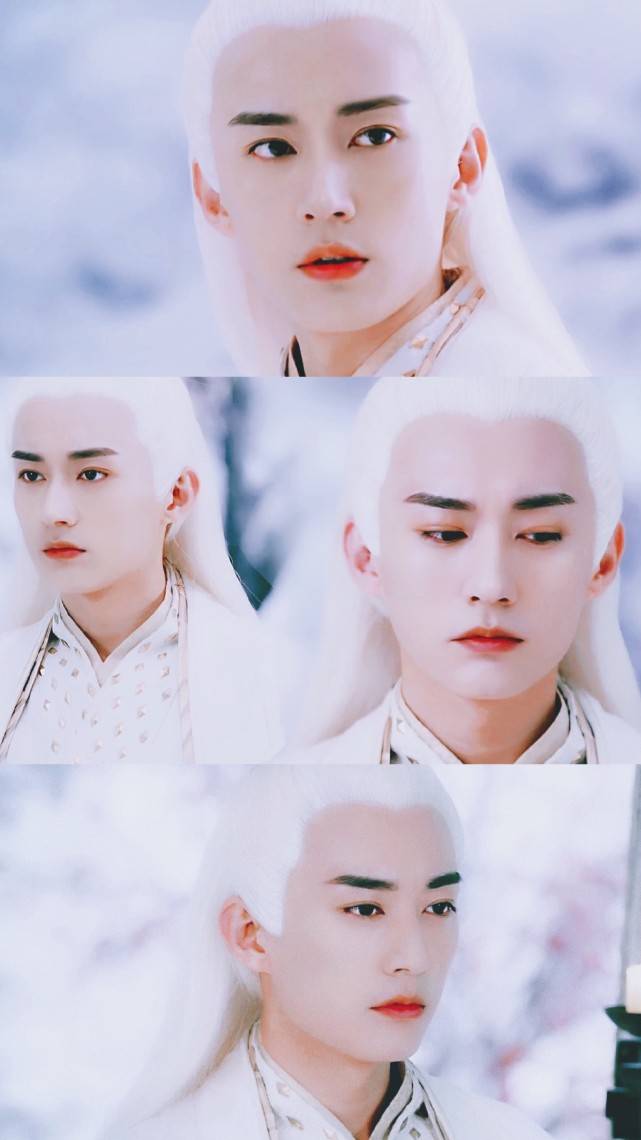 角色|原创终于发现白发，有比东华帝君还要帅的角色了，清新俊逸如画中人