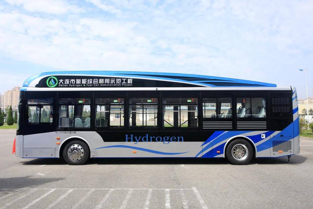 大连首台!氢燃料电池客车!