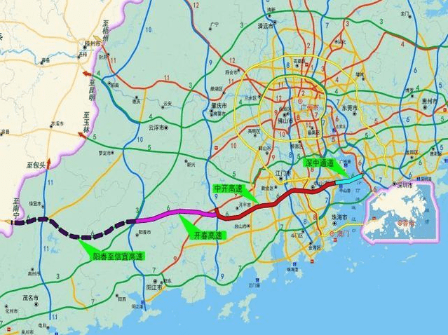 粤西重要的快速干道中阳高速期盼明年通车
