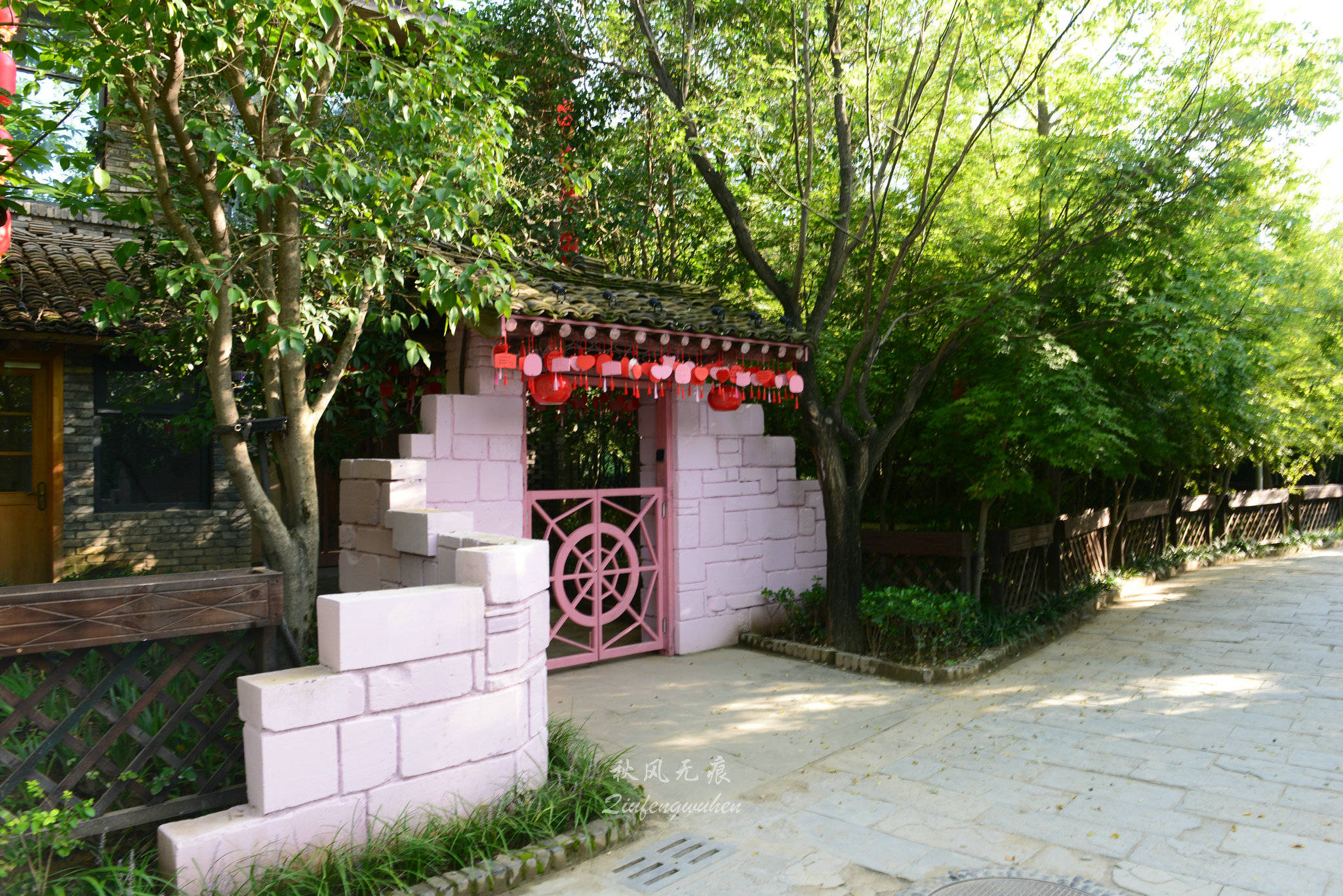 山水(|看山望水,心怡田园,周至水街爱在路上感味清新与文化