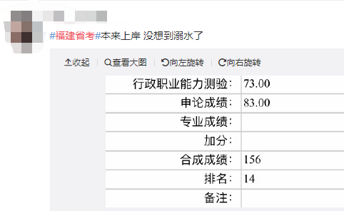笔试|2020省考笔试164分，无缘面试