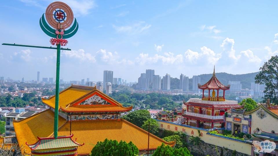 题匾|东南亚最大佛寺之一 结合了三国不同的建筑风格 光绪皇帝为其题匾