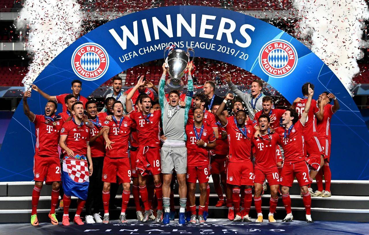 2019-2020赛季欧冠决赛 拜仁获得了队史第6座欧冠奖杯|2019-2020|赛季-体育赛事-川北在线