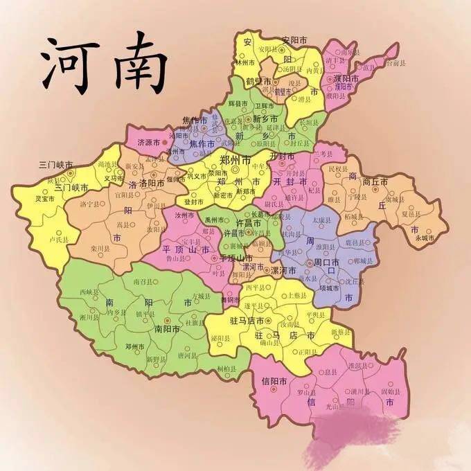 河南行政区划调整设想:18个市合并为12个_手机搜狐网