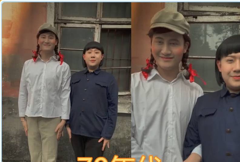 女装|穿女装拍“闺蜜照”多好玩？一个年代一种风格，网友：秀儿坐！