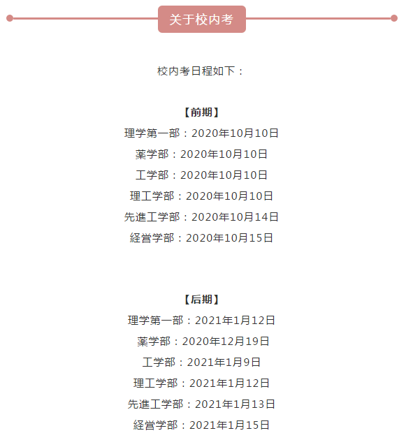 升学考试|日本升学考试攻略丨东京理科大学