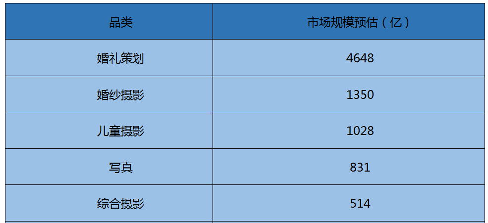 婚纱摄影行业报告_婚纱摄影(2)