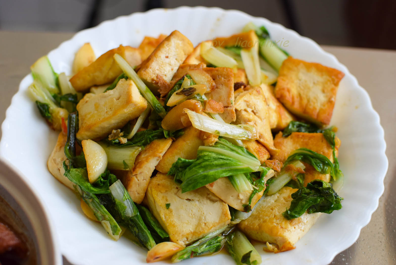 青菜烧豆腐
