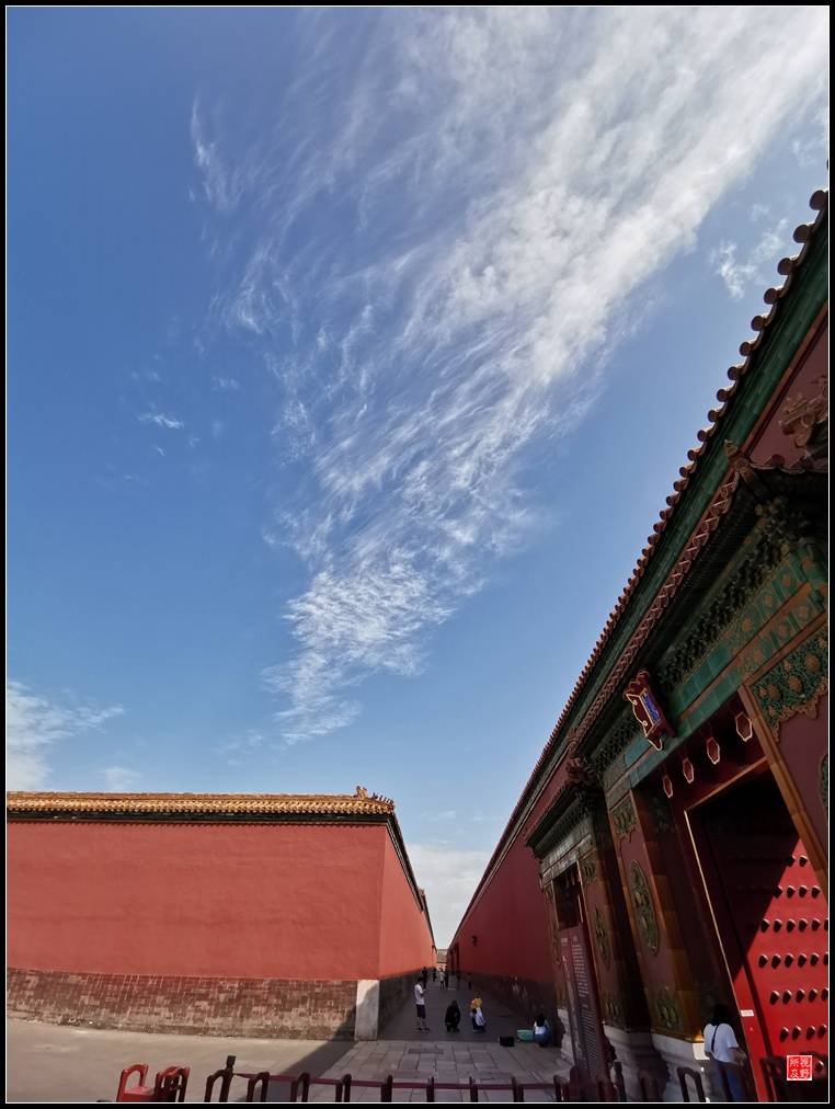 故宫|故宫高天流云 太任性了