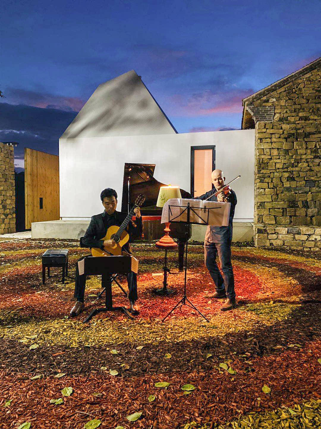 月光|自然、建筑、音乐的交融——多慢桃花坞上演月光乐坛音乐会