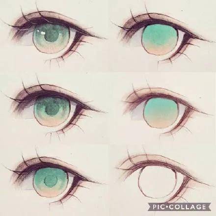 【cg原画插画教程】如何画出好看眉毛,眼睛,嘴巴和头发