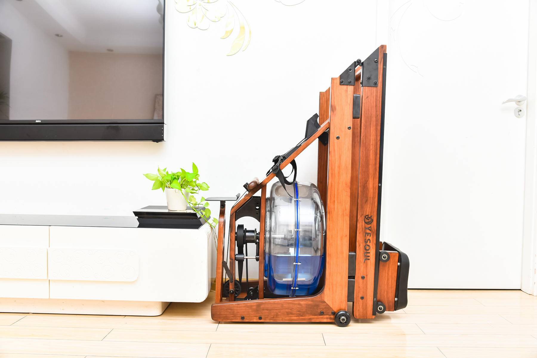 支架|体重蹭蹭往上涨,健身房太远,怎么办?可折叠野小兽划船机来帮忙