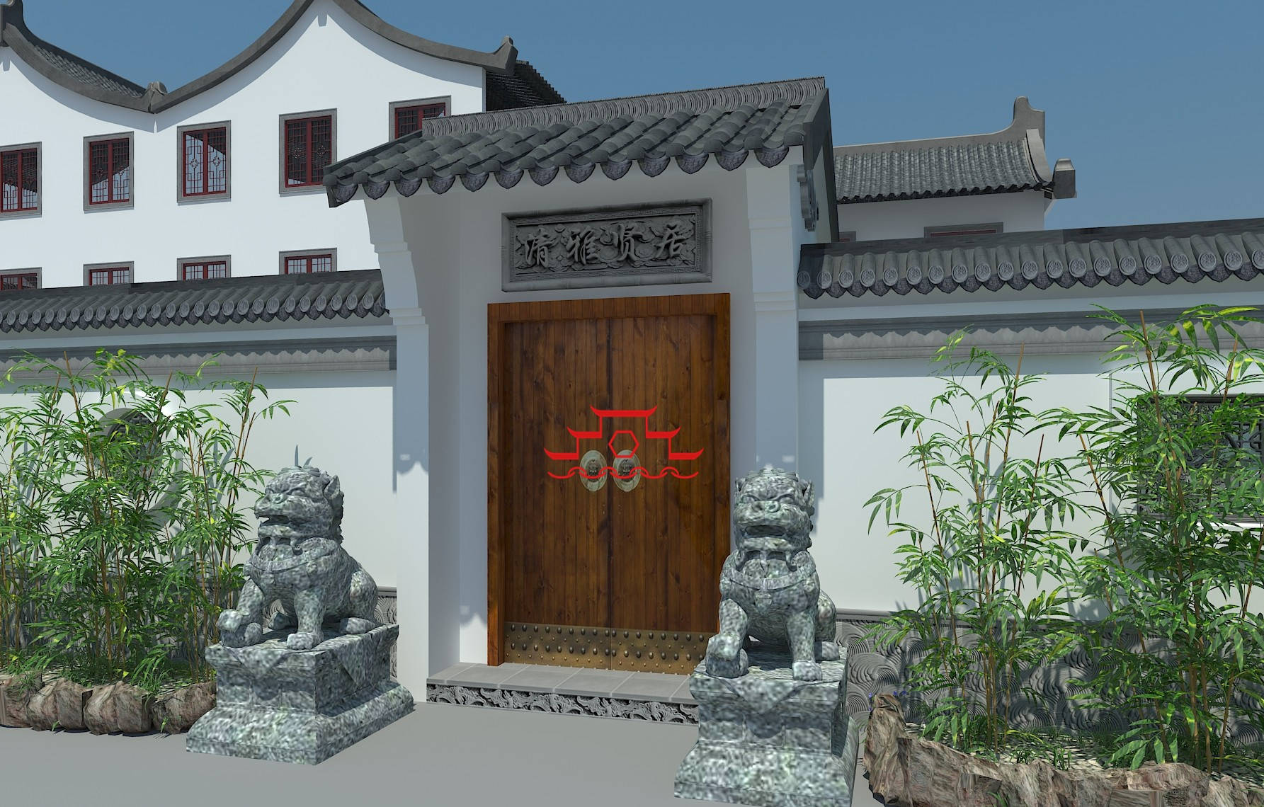 说起庭院改造,杭州这套中式仿古院子改造效果图可以作为参考.