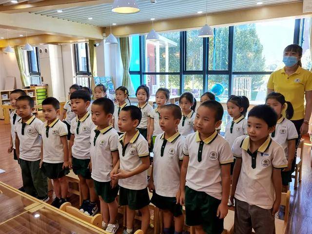 幼儿园|北京市海淀区北部新区实验幼儿园中大班的孩子们返园啦