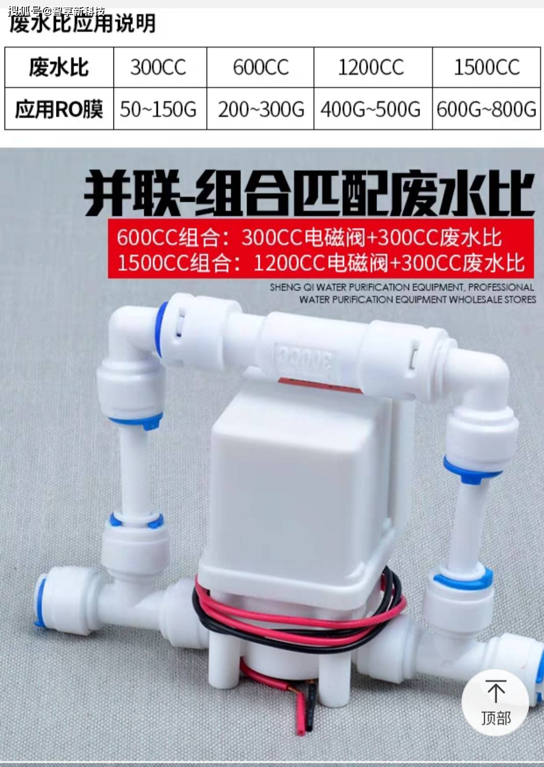 净水机废水比，什么是废水比？