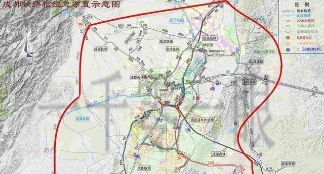 成都外环铁路已纳入 《成渝地区城际铁路建设规划(2015-2020年)》,是