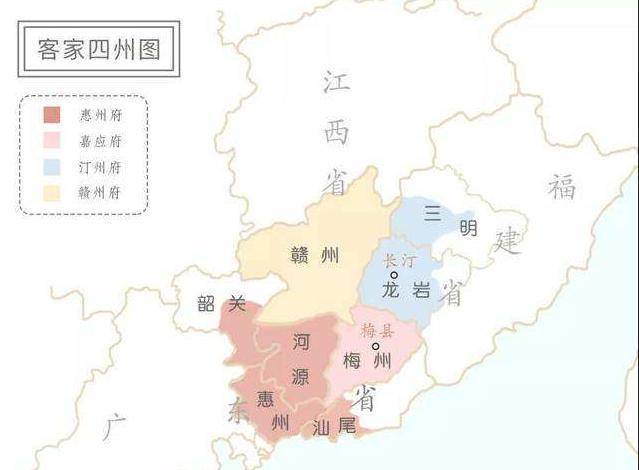 梅州市人口分布情况_梅州市地图(2)