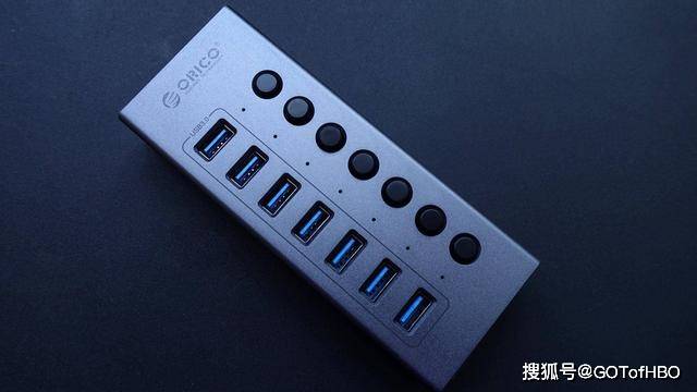 接入|ORICO晶锐系列7口USB3.0集线器体验：独立控制传输快