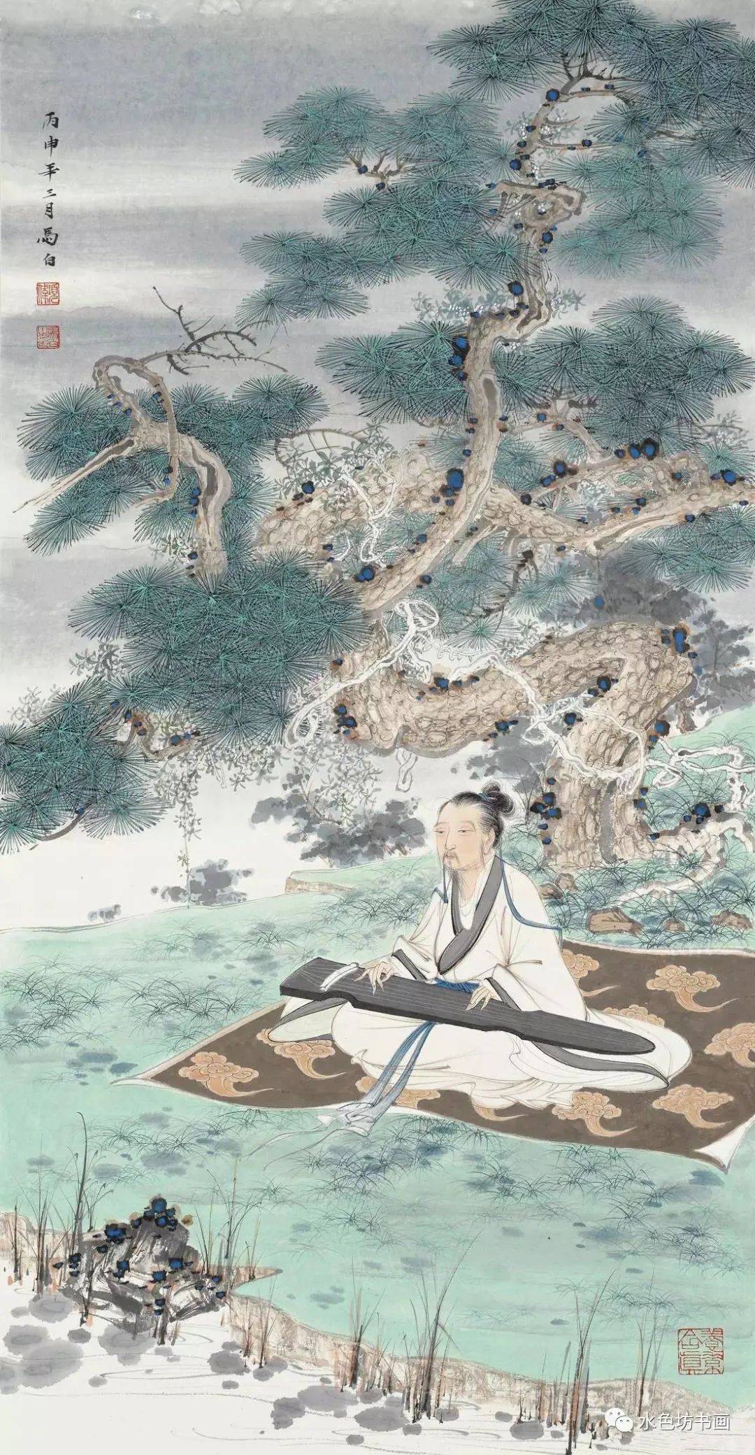 画家专栏│马白仿古创新清丽绝尘