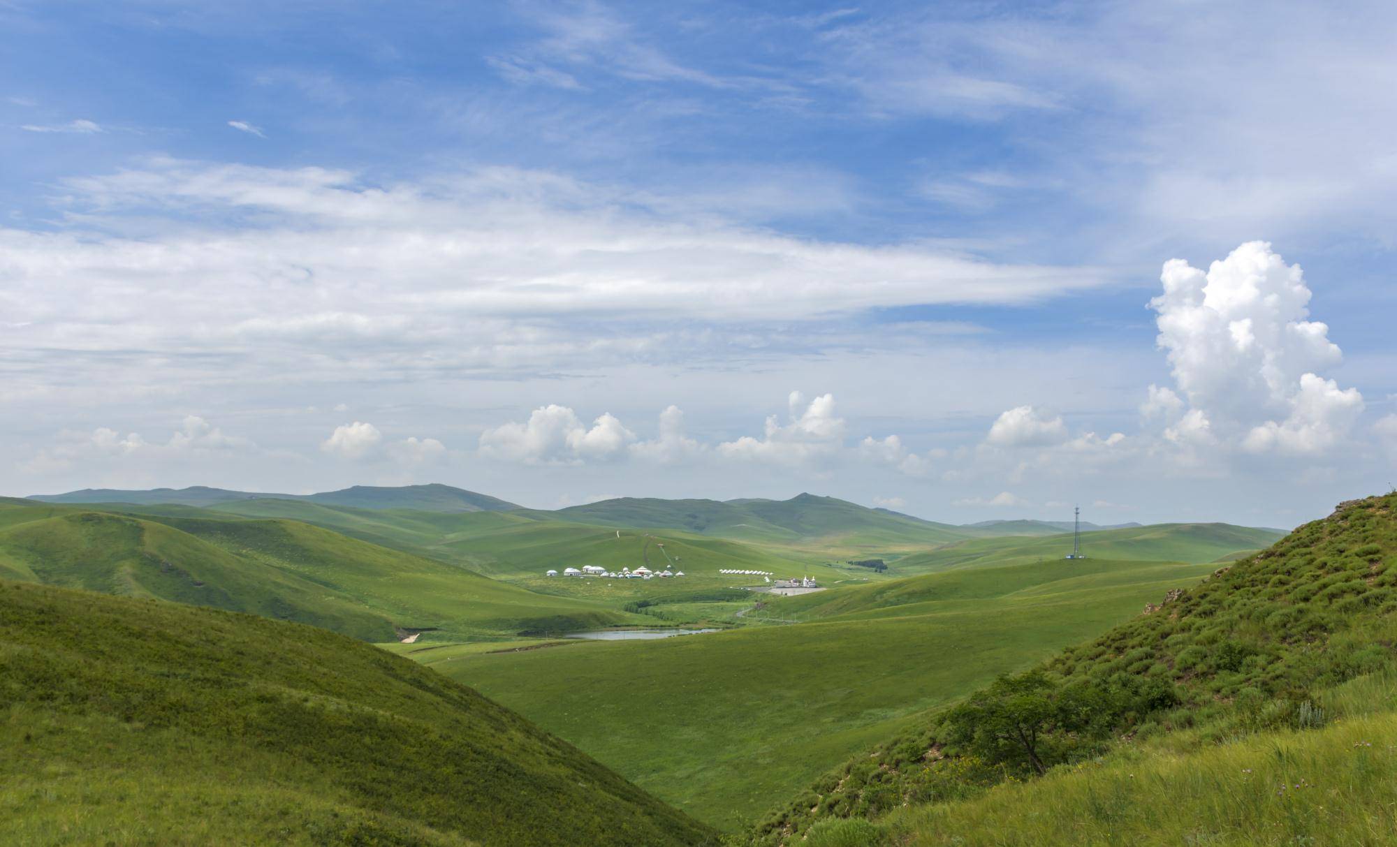 原创2020旅行内蒙16:霍林郭勒可汗山,免费的4a级景区