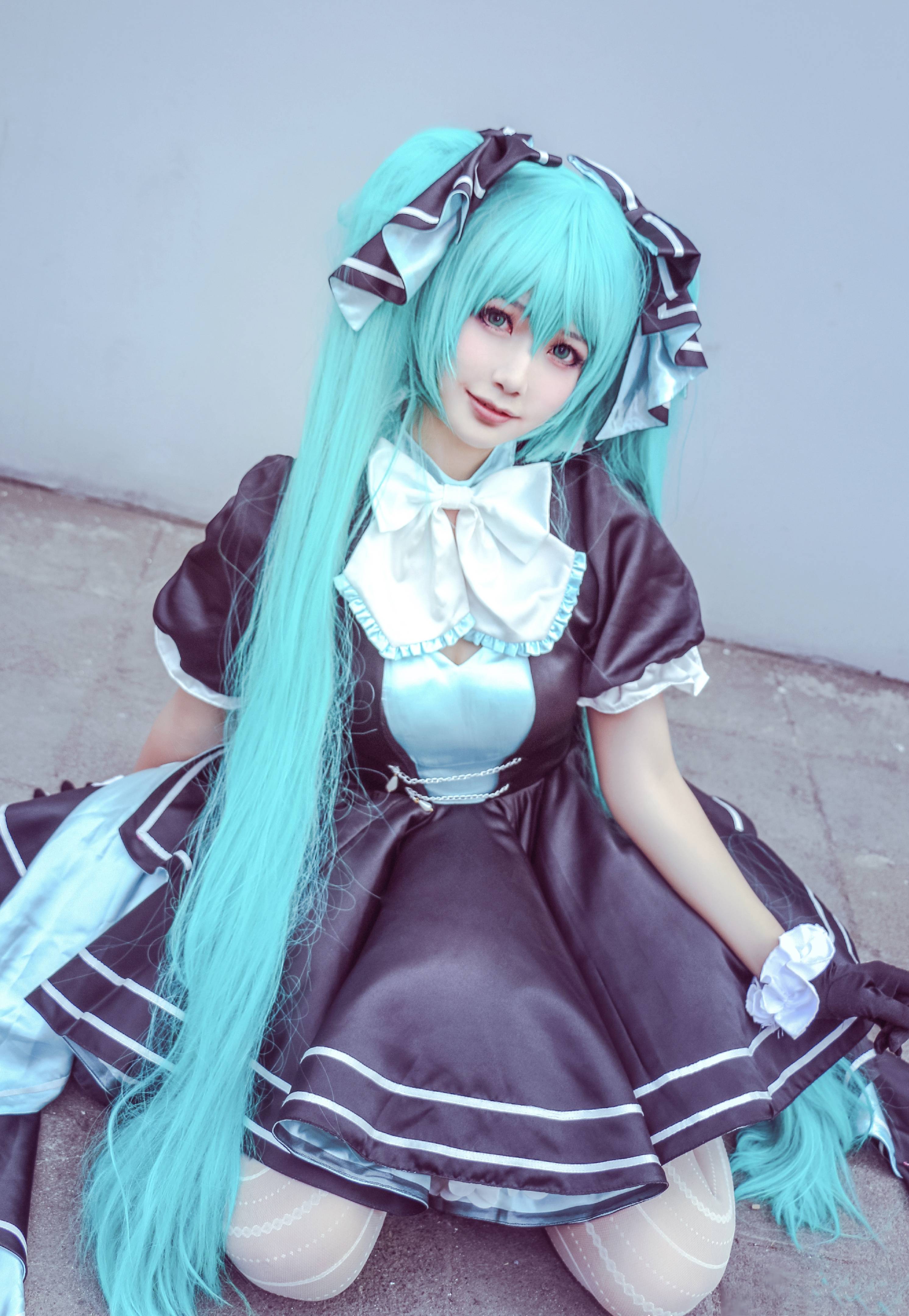 cosplay:初音未来@icos-yaya