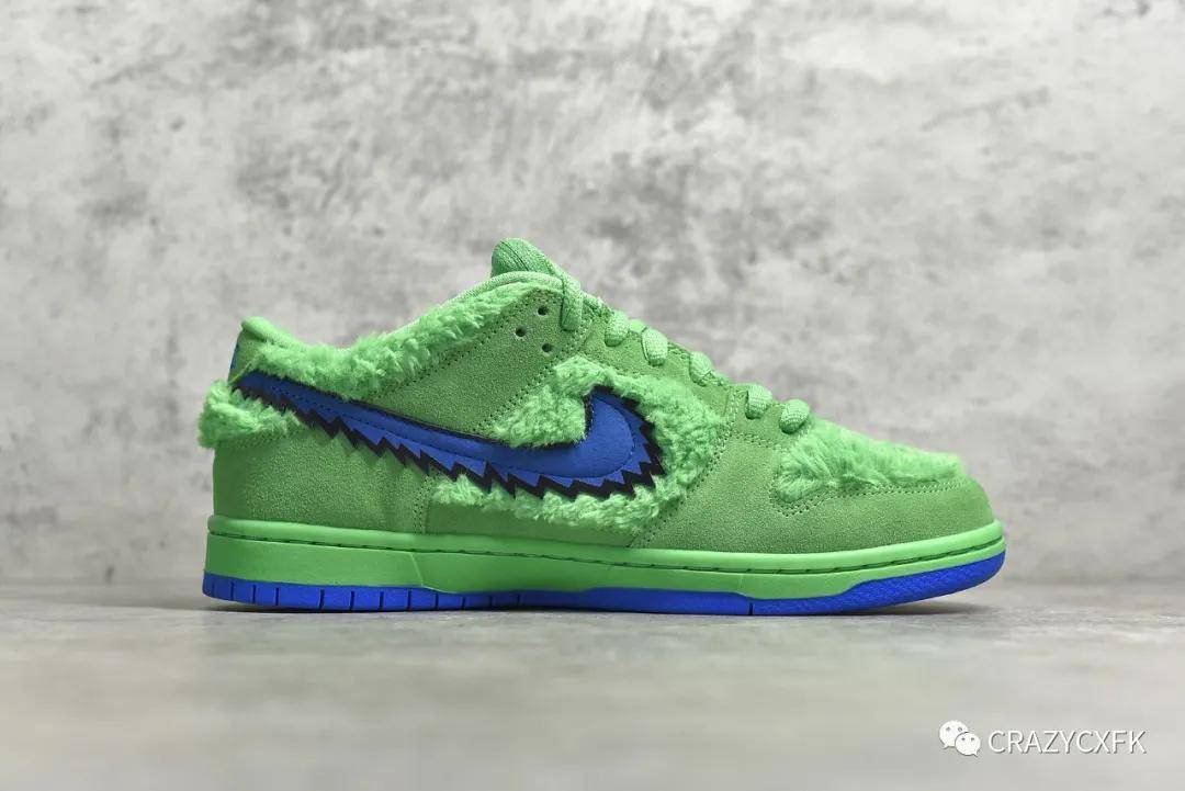 耐克纯原greenbearspack绿色跳舞小熊nikesbdunklowproqs板鞋