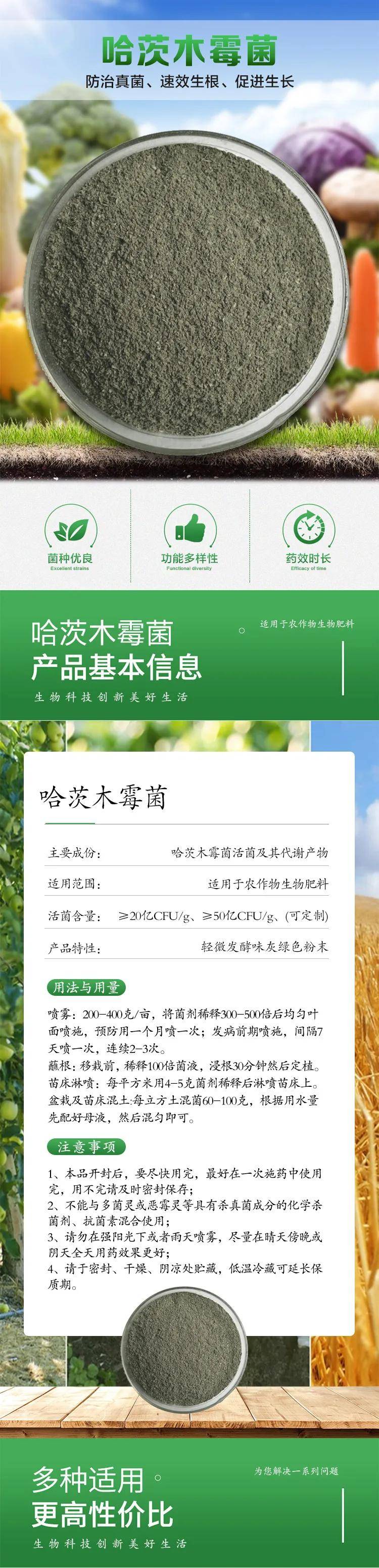 益昊生物带你详解哈茨木霉菌