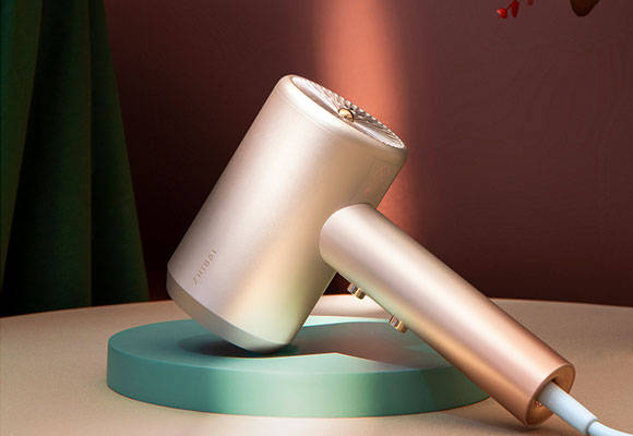 负离子|Get宋轶同款电吹风,3分钟快速吹干头发,2000万负离子不伤发!