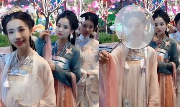 鲛人|国际秀场“百万汉服”什么样?我只认得鲛人泪,长孙皇后艳压全场