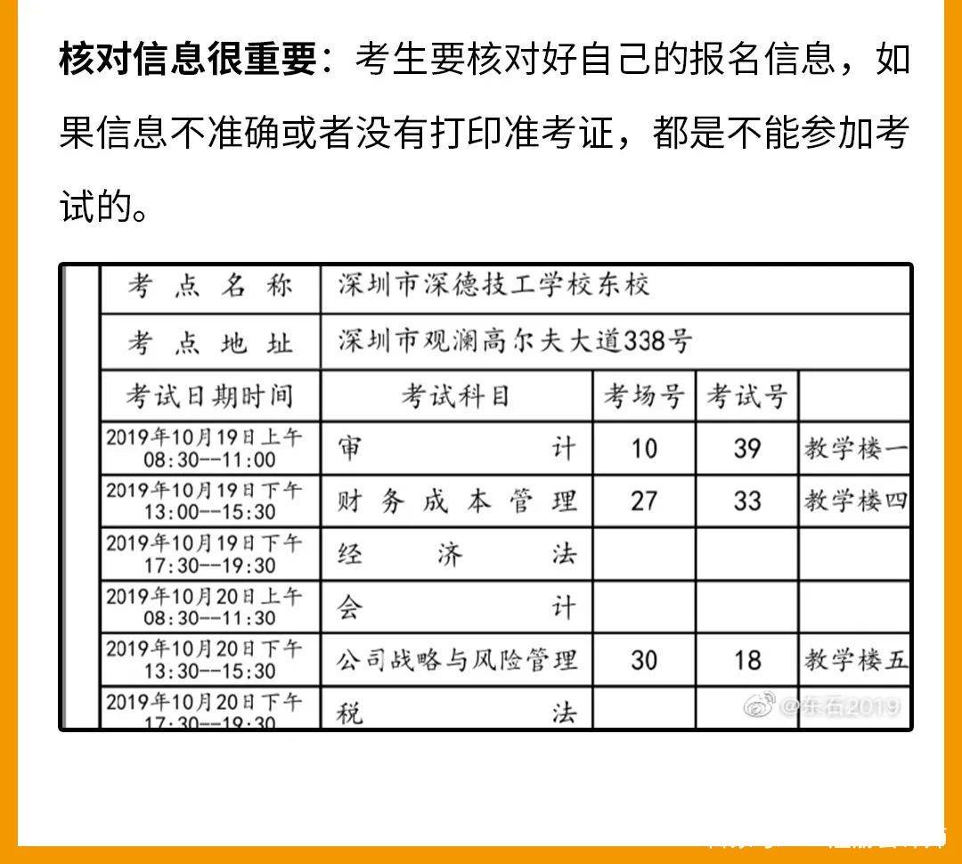 cpa准考证打印注意事项!