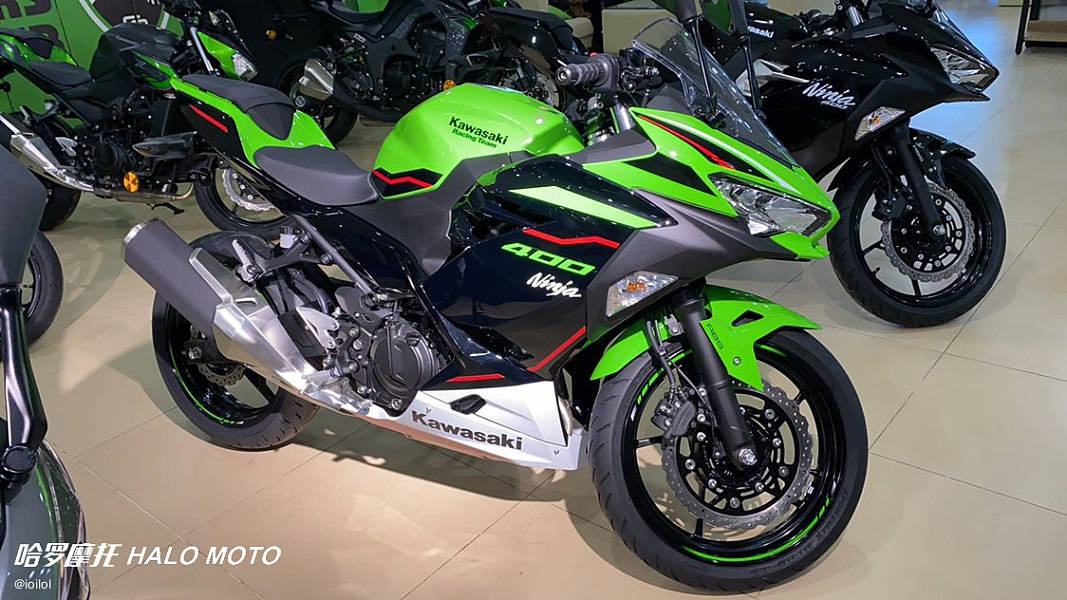 ninja400 壁纸,ninja400壁纸 【机车】: 2021款ninja400 灰色实拍