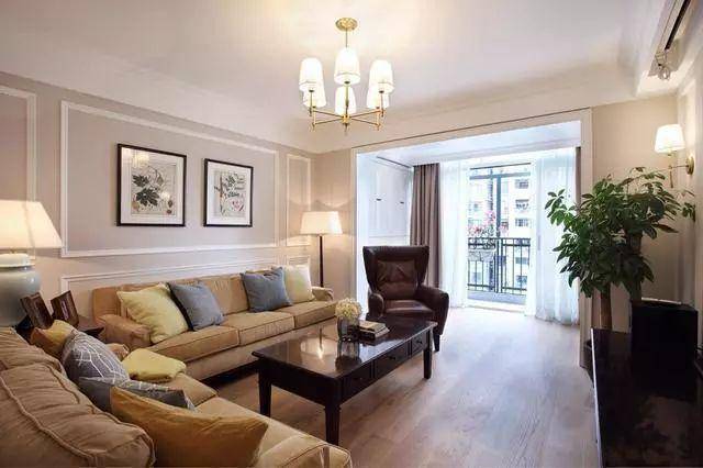 感觉|135平简约美式新房，餐厅卡座设计，墙边墙角1㎡都不浪费！很实用