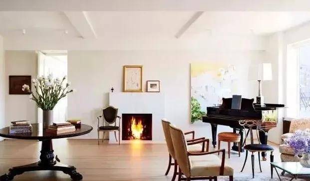 大白|简约美学的最高境界=木地板+大白墙