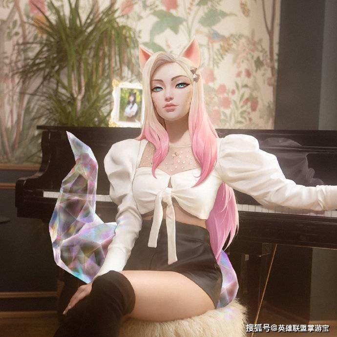 阿卡丽|LOL KDA工作室近期美照：过去的她成就了现在的你